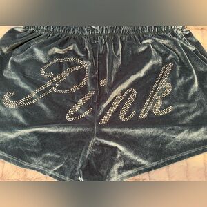 PINK Victoria's Secret velour Boxer shorts Sleepwear
